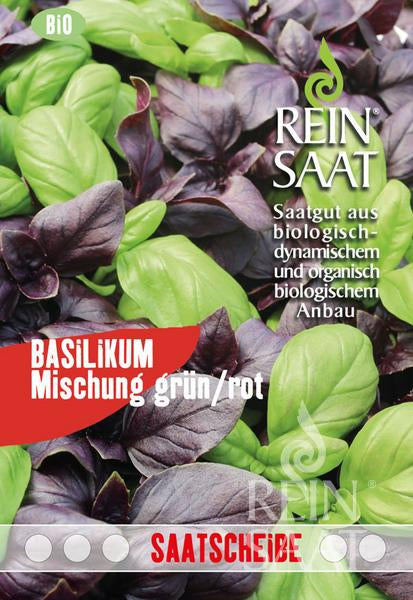 Herb Basil mixture, green/red